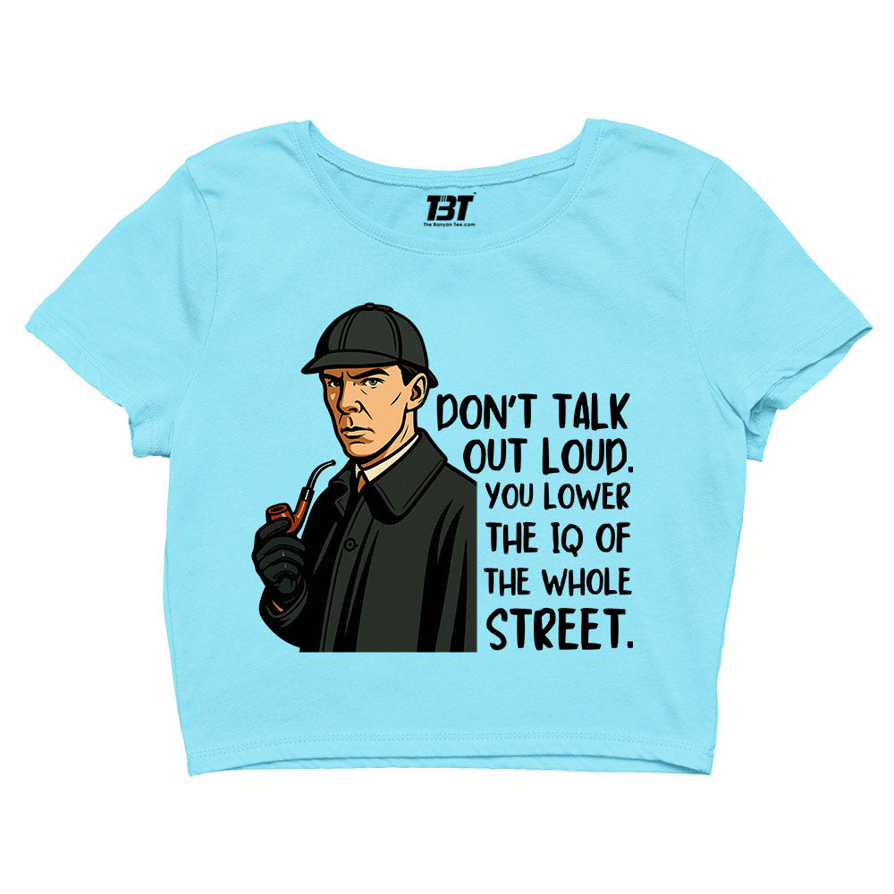 Sherlock Crop Top by The Banyan Tee TBT