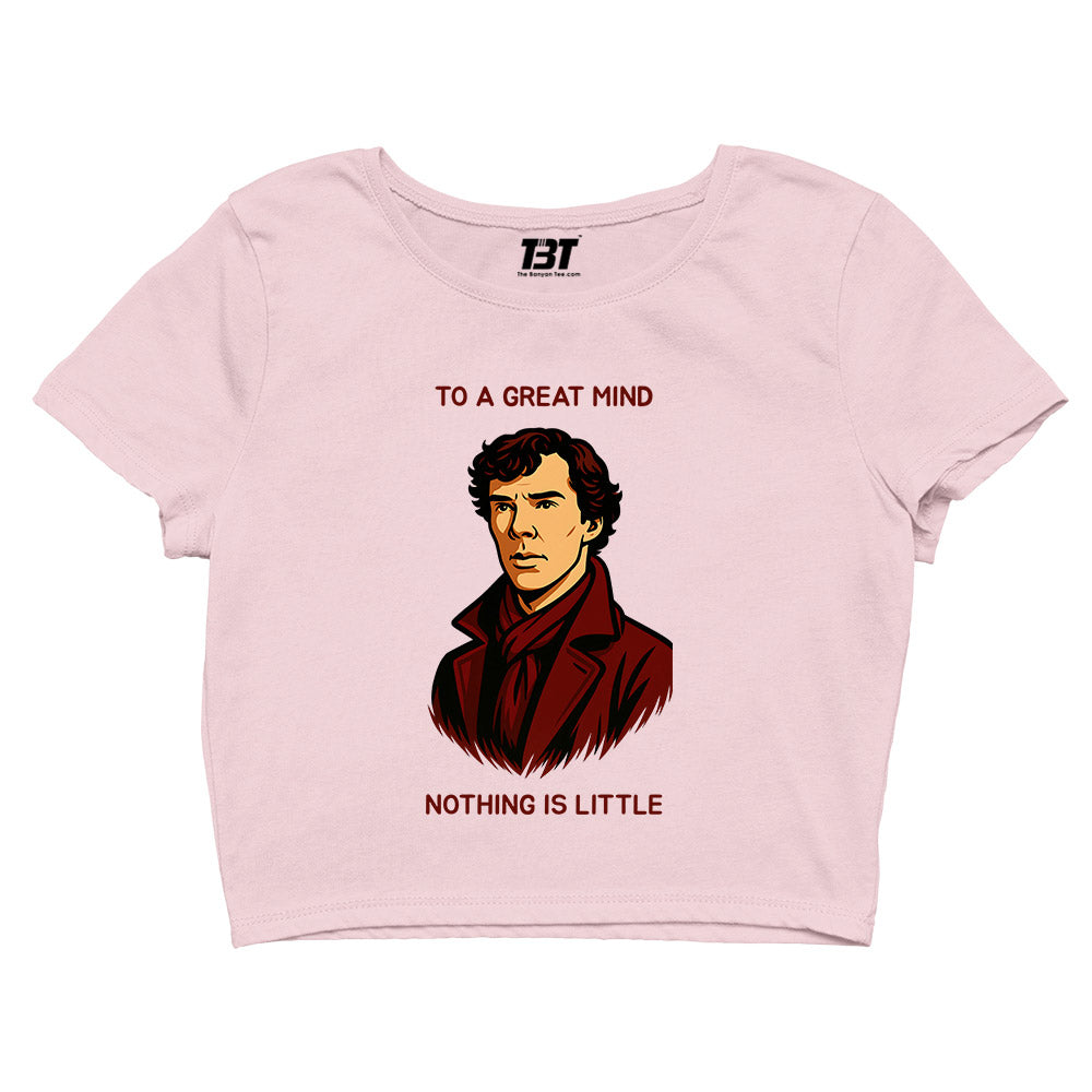 Sherlock Crop Top by The Banyan Tee TBT