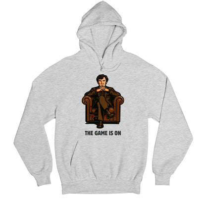 Sherlock Hoodie - the game is on Hoodie Hooded Sweatshirt The Banyan Tee TBT