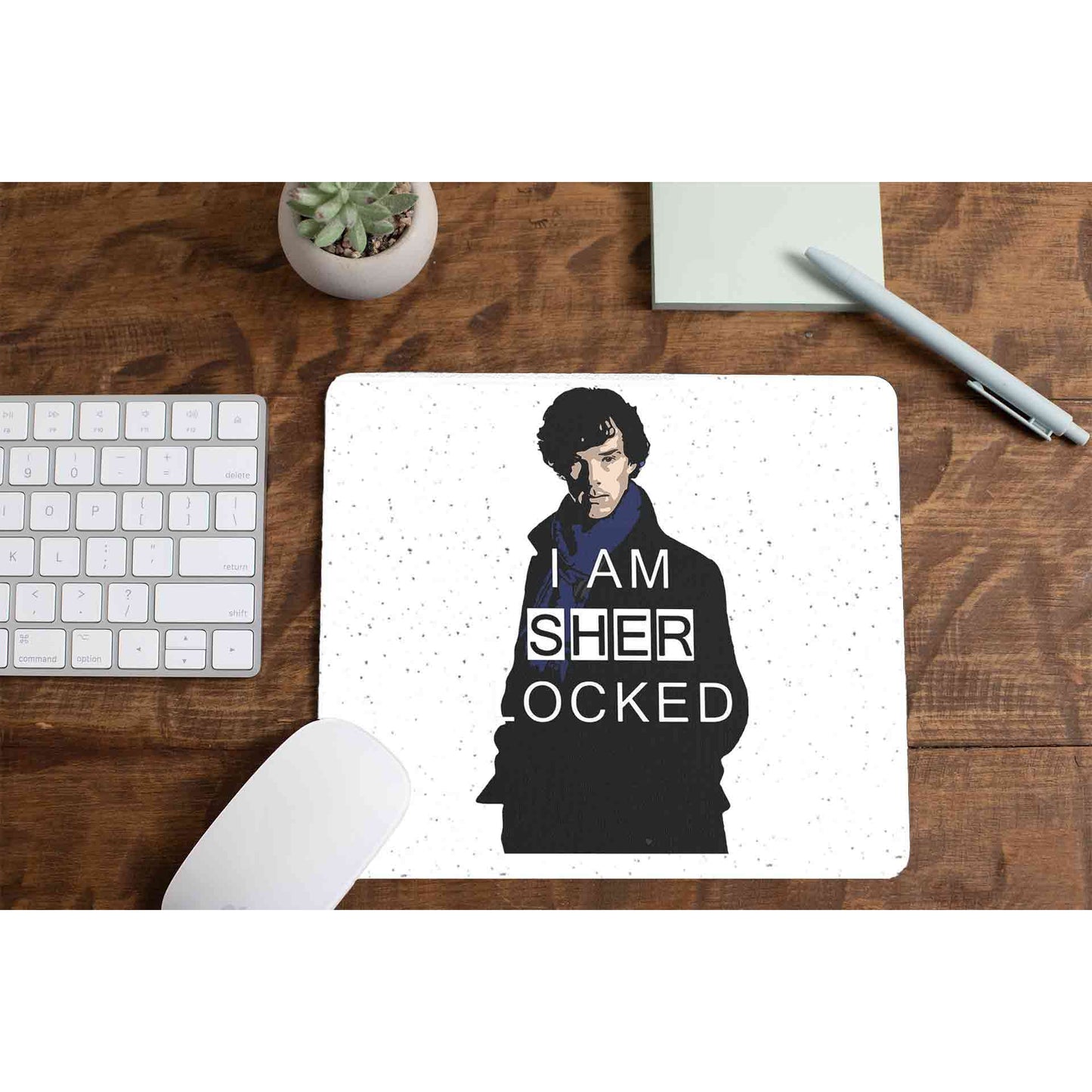 Sherlock Mousepad - Sherlocked  The Banyan Tee TBT