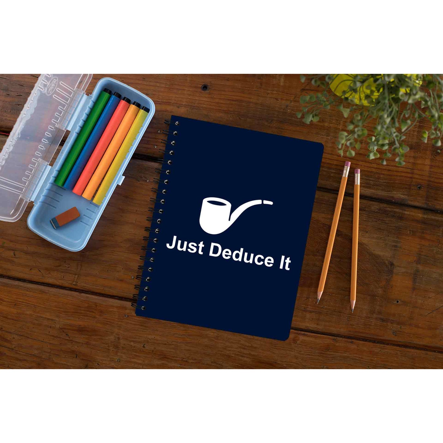 Sherlock Notebook - Just Deduce It Banyan Tee TBT