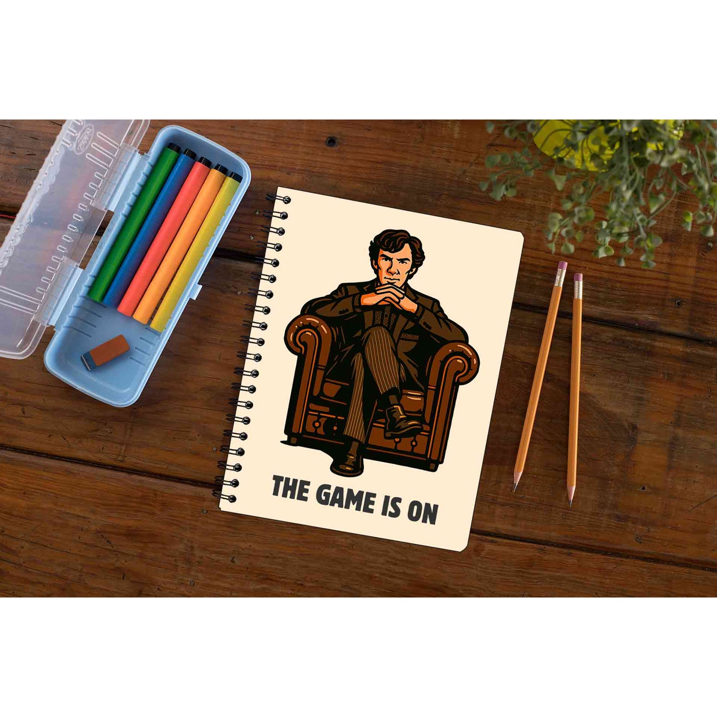 Sherlock Notebook - Game On The Banyan Tee TBT