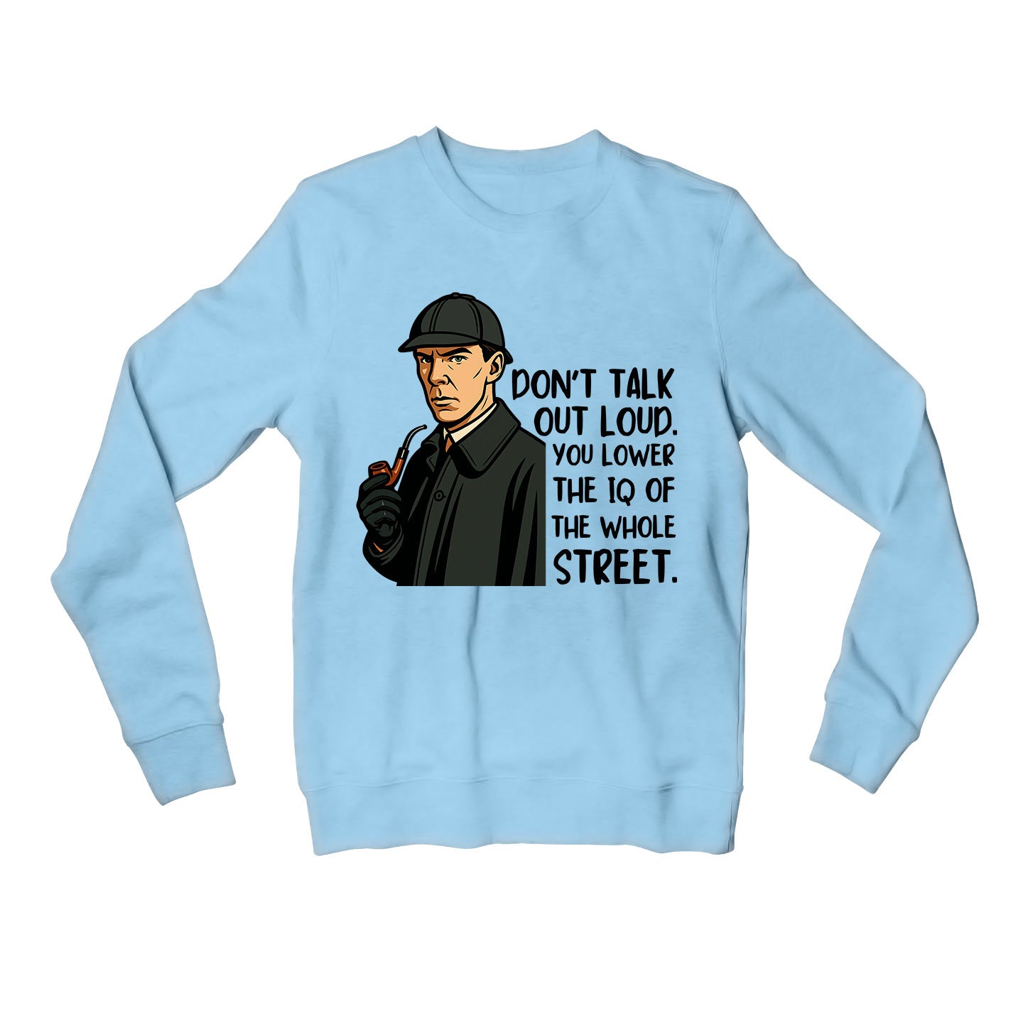 Sherlock Sweatshirt - IQ Sweatshirt The Banyan Tee TBT
