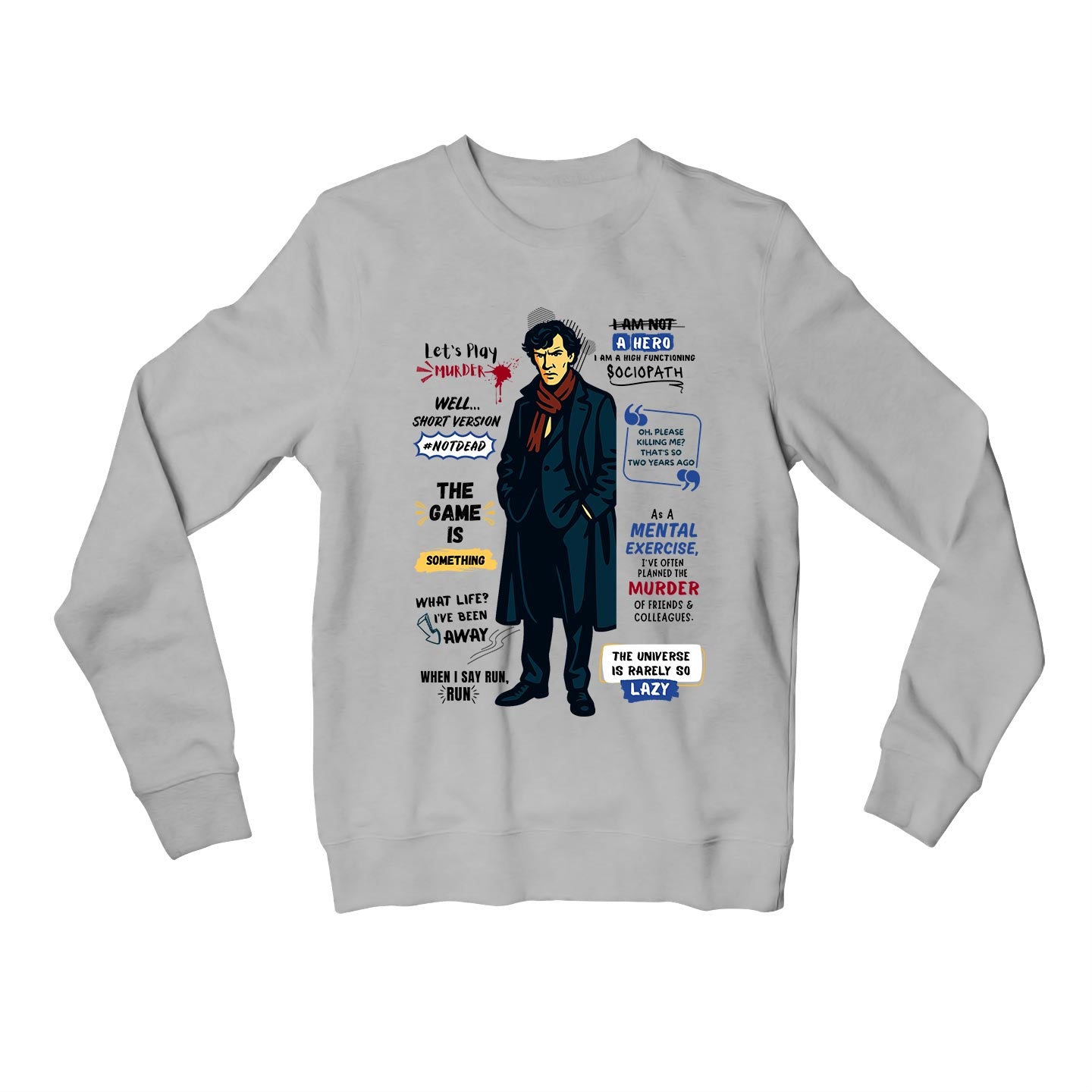 Sherlock Sweatshirt - Mind Palace Sweatshirt The Banyan Tee TBT