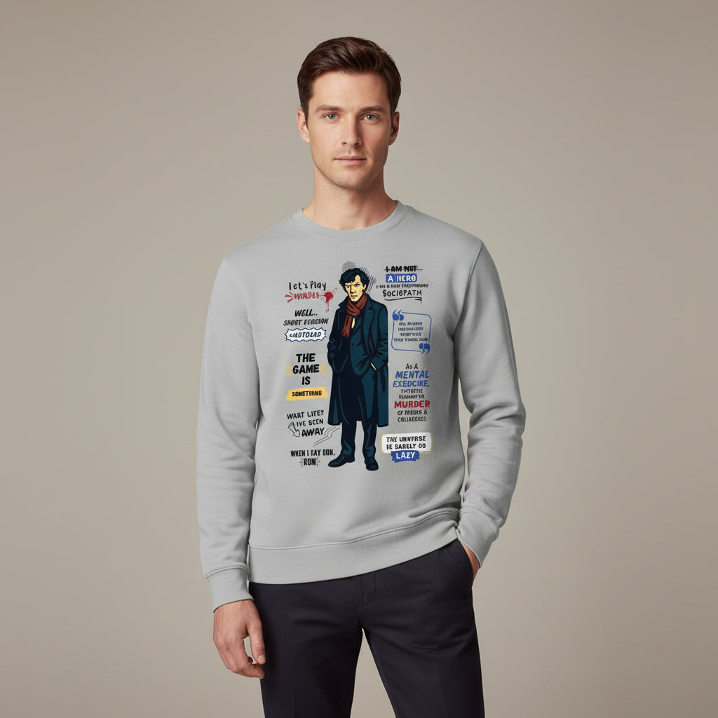 Sherlock Sweatshirt - Mind Palace Sweatshirt The Banyan Tee TBT