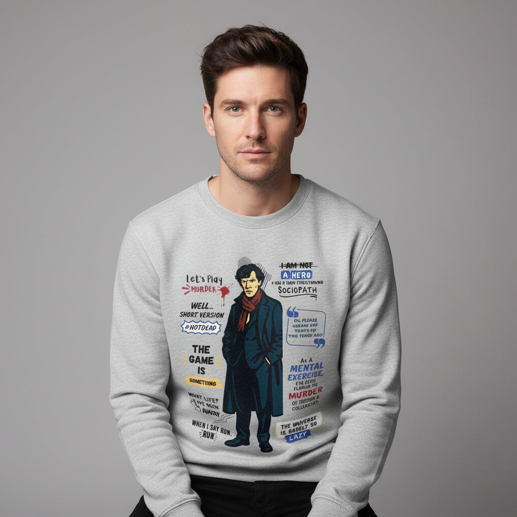 Sherlock Sweatshirt - Mind Palace Sweatshirt The Banyan Tee TBT