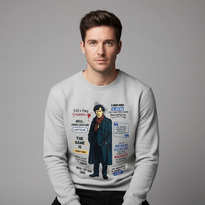 Sherlock Sweatshirt - Mind Palace Sweatshirt The Banyan Tee TBT