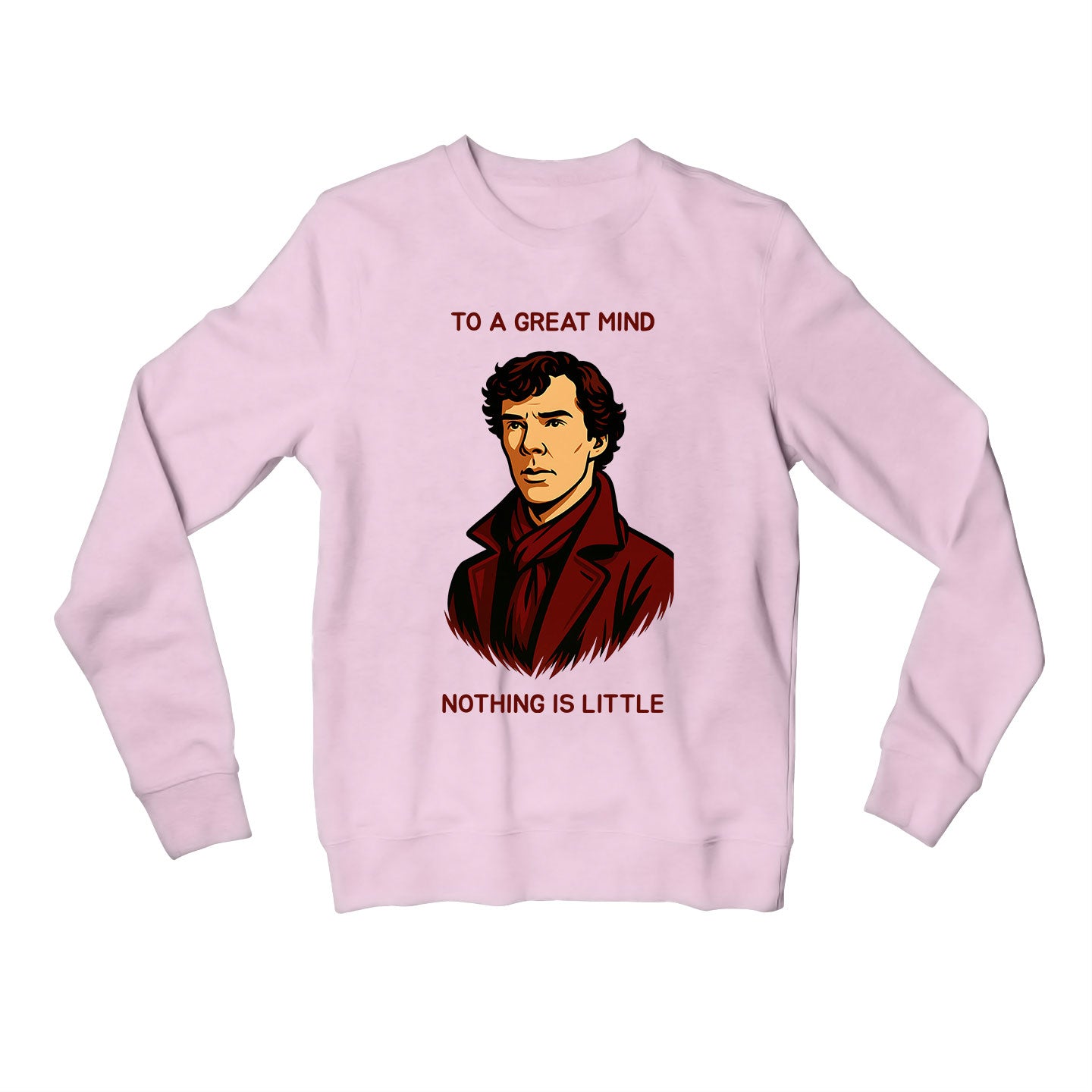 Sherlock Sweatshirt - great mind Sweatshirt The Banyan Tee TBT