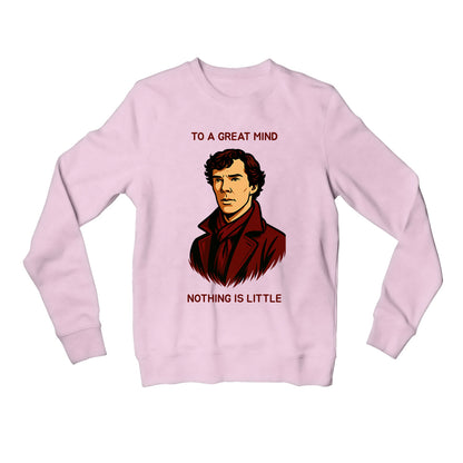 Sherlock Sweatshirt - great mind Sweatshirt The Banyan Tee TBT