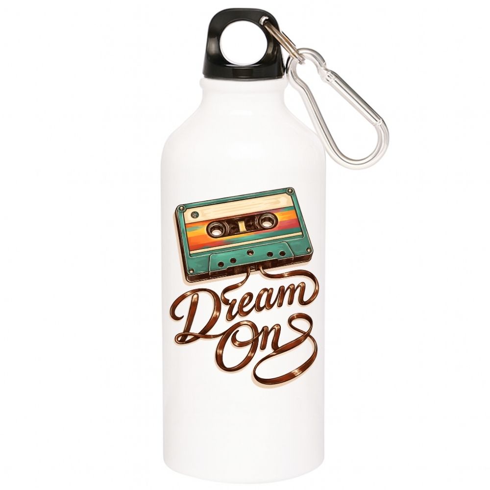 aerosmith dream on sipper steel water bottle flask gym shaker music band buy online india the banyan tee tbt men women girls boys unisex  