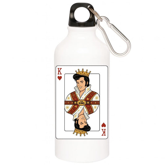 elvis presley the king of rock and roll sipper steel water bottle flask gym shaker music band buy online india the banyan tee tbt men women girls boys unisex  