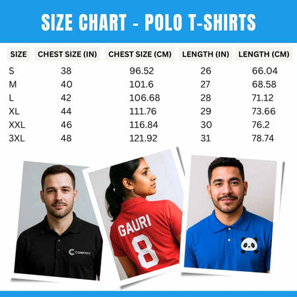 size chart polo t shirts collar neck tees the banyan tee