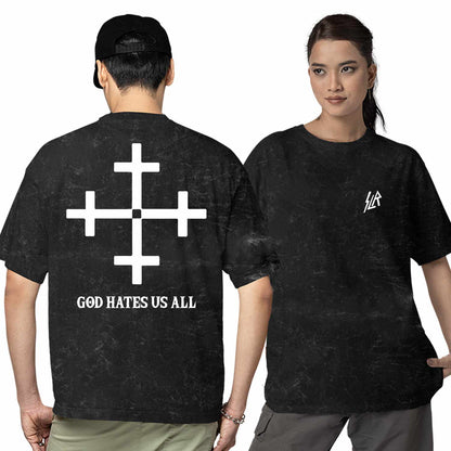 slayer oversized t shirt - god hates us all music t-shirt black buy online india the banyan tee tbt men women girls boys unisex