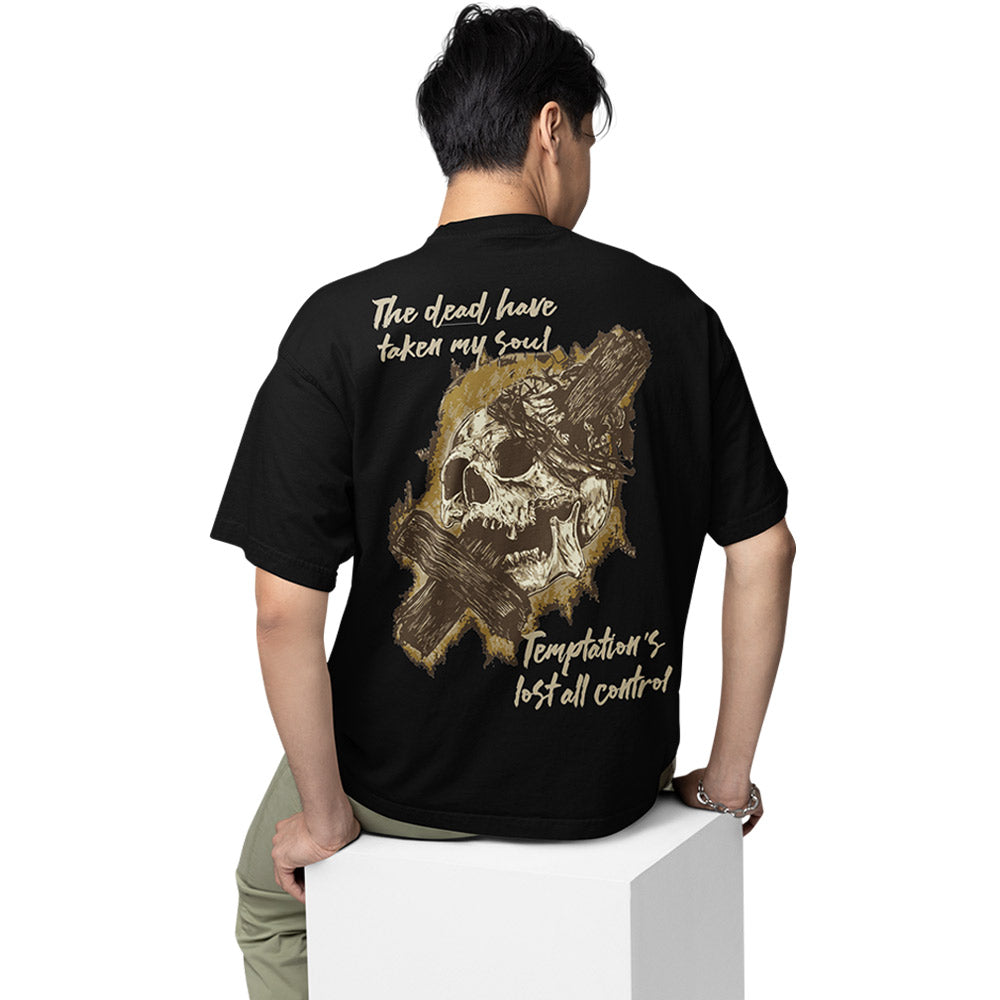 slayer oversized t shirt - dead skin mask music t-shirt black buy online india the banyan tee tbt men women girls boys unisex