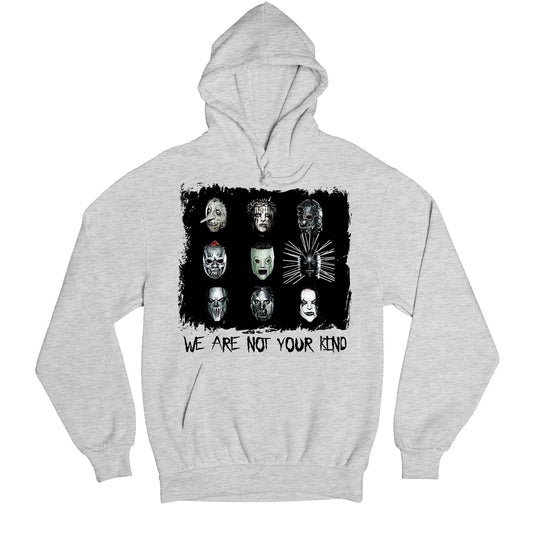 slipknot we are not your kind hoodie hooded sweatshirt winterwear music band buy online usa united states of america the banyan tee tbt men women girls boys unisex gray