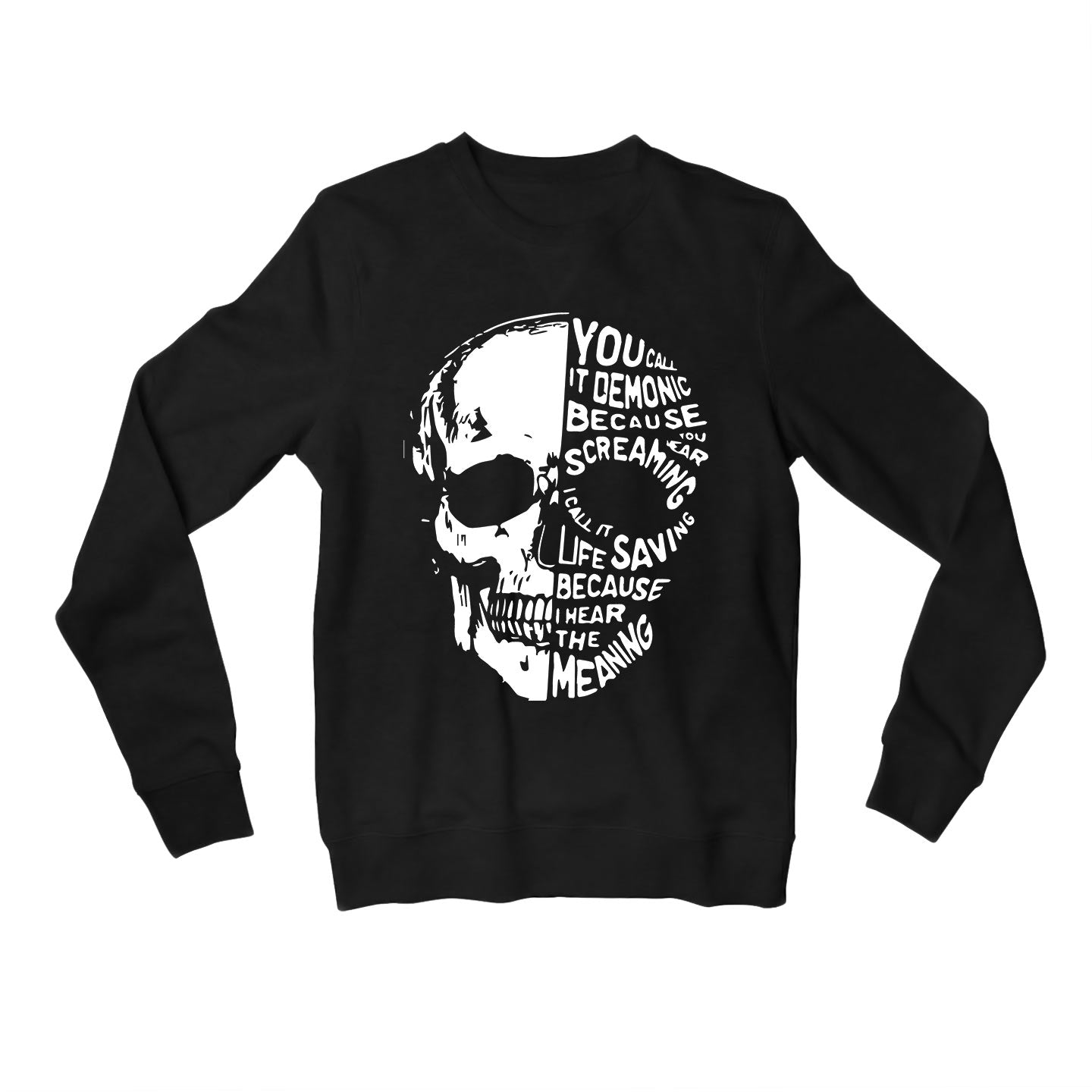 slipknot duality sweatshirt upper winterwear music band buy online united states of america usa the banyan tee tbt men women girls boys unisex baby blue