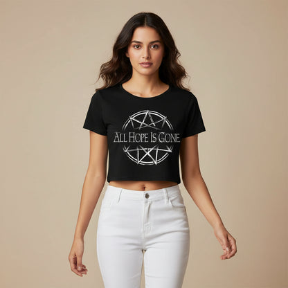 slipknot all hope is gone crop top music band buy online united states of america usa the banyan tee tbt men women girls boys unisex black