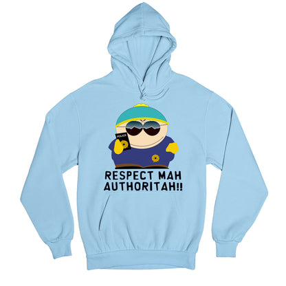 south park respect mah authoritah hoodie hooded sweatshirt winterwear tv & movies buy online usa united states of america the banyan tee tbt men women girls boys unisex gray south park kenny cartman stan kyle cartoon character illustration