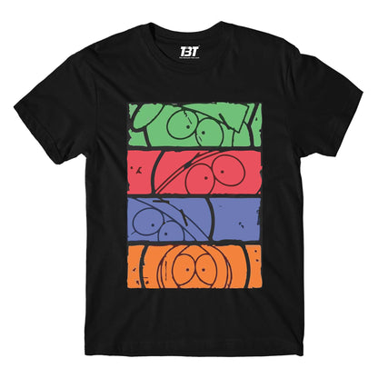 south park fan art t-shirt tv & movies buy online united states of america usa the banyan tee tbt men women girls boys unisex black south park kenny cartman stan kyle cartoon character illustration