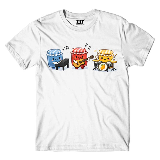 printed graphic spread the jam t-shirt printed graphic stylish buy online united states usa the banyan tee tbt men women girls boys unisex white