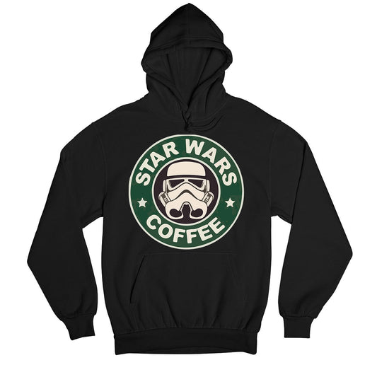 star wars star coffee hoodie hooded sweatshirt winterwear tv & movies buy online united states usa the banyan tee tbt men women girls boys unisex black