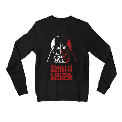 star wars darth vader sweatshirt upper winterwear tv & movies buy online united states of america usa the banyan tee tbt men women girls boys unisex black