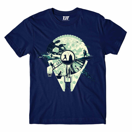 star wars luke vs. vader t-shirt tv & movies buy online united states of america usa the banyan tee tbt men women girls boys unisex navy