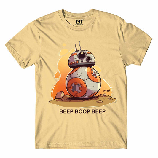star wars bb-8 t-shirt tv & movies buy online united states of america usa the banyan tee tbt men women girls boys unisex beige