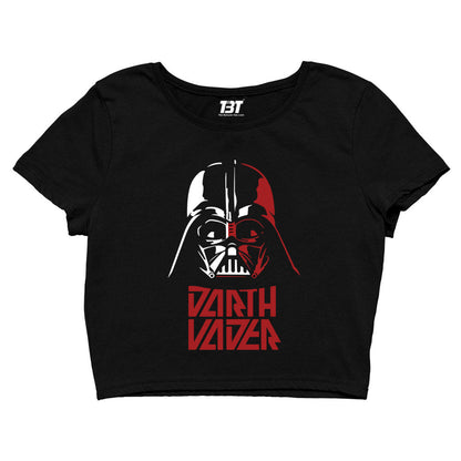 star wars darth vader crop top tv & movies buy online united states of america usa the banyan tee tbt men women girls boys unisex black