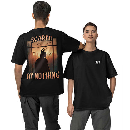 Oversized T shirt - Scared Of Nothing