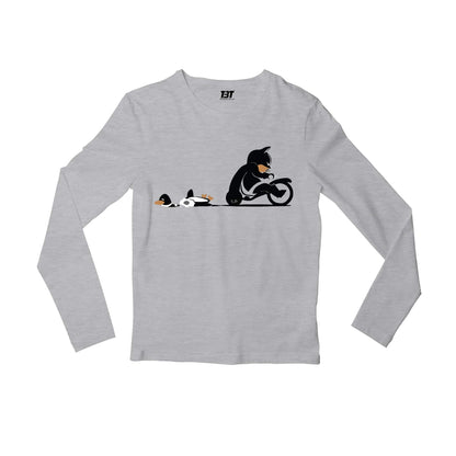 superheroes killer bat full sleeves long sleeves tv & movies buy online india the banyan tee tbt men women girls boys unisex gray