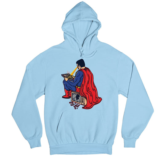 superheroes who needs a microwave hoodie hooded sweatshirt winterwear tv & movies buy online united states usa the banyan tee tbt men women girls boys unisex baby blue