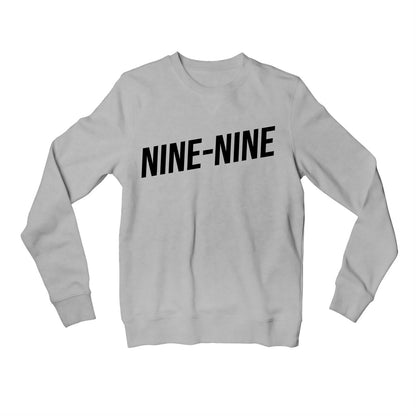 brooklyn nine-nine nine-nine sweatshirt upper winterwear buy online united states of america usa the banyan tee tbt men women girls boys unisex gray detective jake peralta terry charles boyle gina linetti andy samberg merchandise clothing accessories