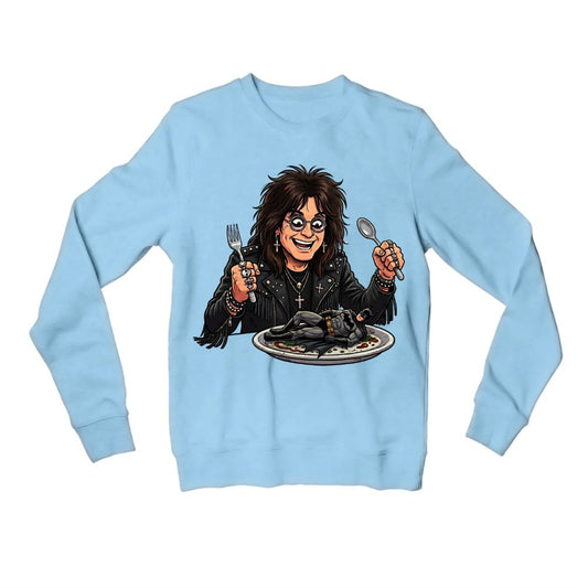 black sabbath bat meal sweatshirt upper winterwear music band buy online united states usa the banyan tee tbt men women girls boys unisex baby blue 