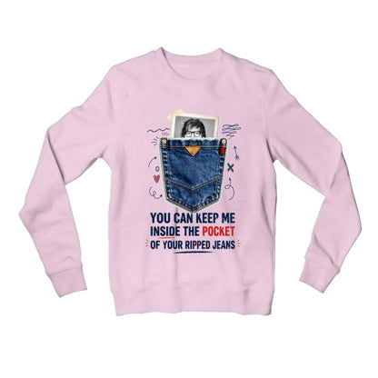 ed sheeran you can keep me sweatshirt upper winterwear music band buy online united states usa the banyan tee tbt men women girls boys unisex baby pink 