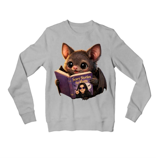 black sabbath scary stories for bats sweatshirt upper winterwear music band buy online united states usa the banyan tee tbt men women girls boys unisex gray 