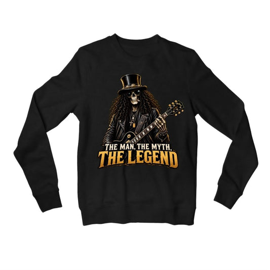 guns n' roses the guitar legend sweatshirt upper winterwear music band buy online united states usa the banyan tee tbt men women girls boys unisex black 