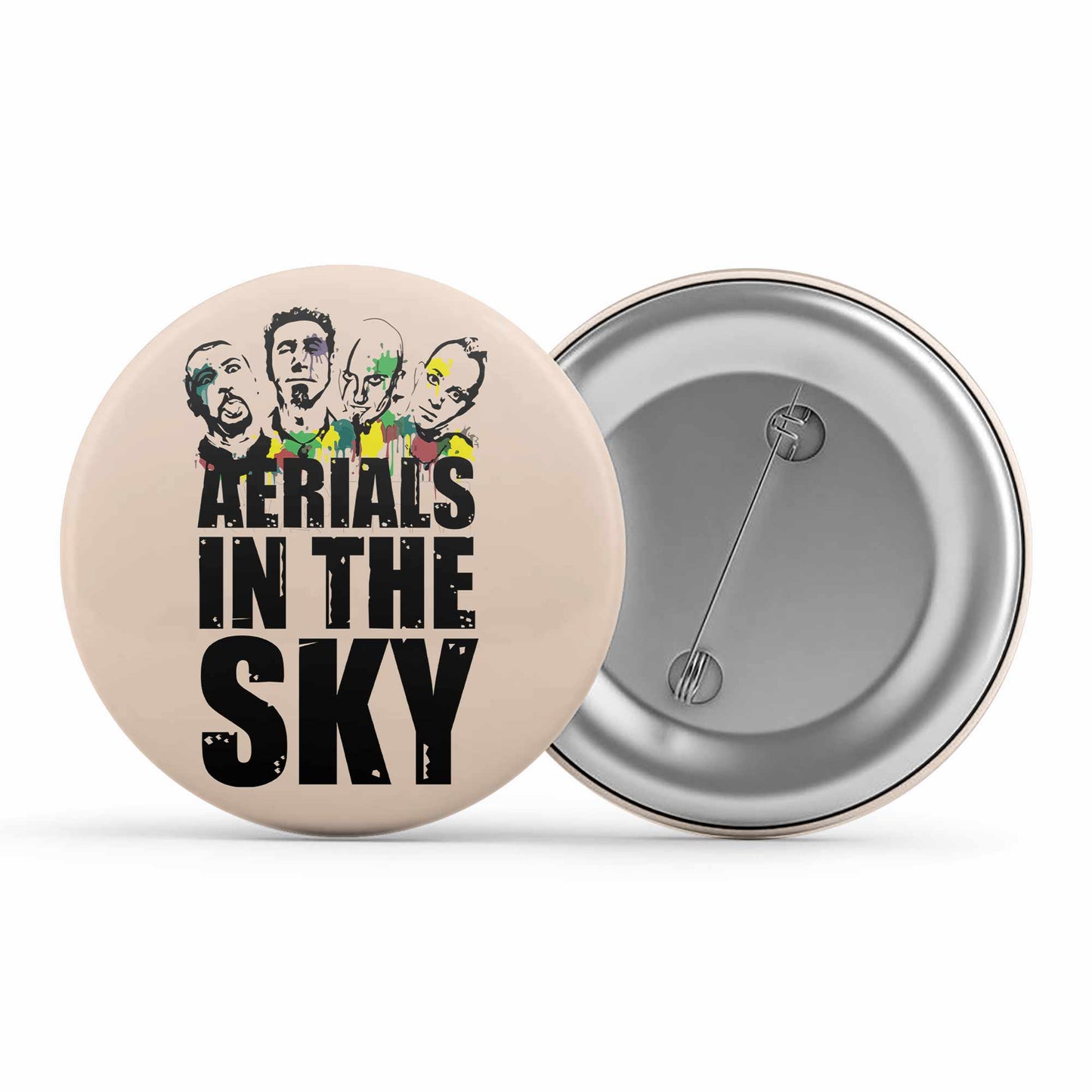 system of a down aerials in the sky badge pin button music band buy online united states of america usa the banyan tee tbt men women girls boys unisex