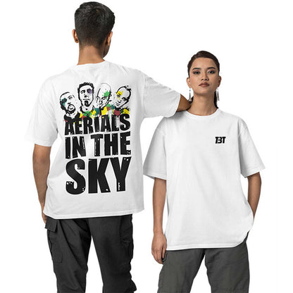 Oversized T shirt - Aerials In The Sky