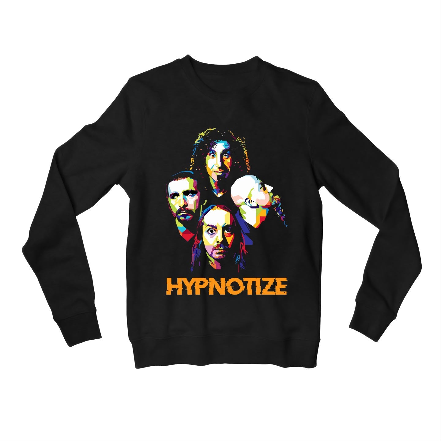 system of a down hypnotize sweatshirt upper winterwear music band buy online united states usa the banyan tee tbt men women girls boys unisex black
