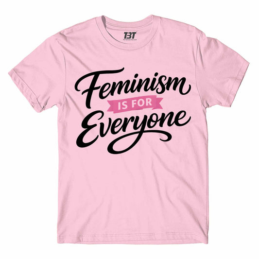 printed graphic feminism is for everyone t-shirt printed graphic stylish buy online united states usa the banyan tee tbt men women girls boys unisex baby pink