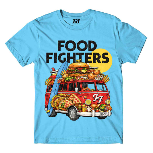 printed graphic food fighter t-shirt printed graphic stylish buy online united states usa the banyan tee tbt men women girls boys unisex turquoise