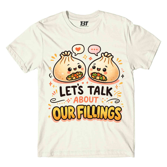 printed graphic our fillings t-shirt printed graphic stylish buy online united states usa the banyan tee tbt men women girls boys unisex off white