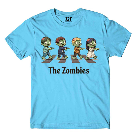 printed graphic the zombies t-shirt printed graphic stylish buy online united states usa the banyan tee tbt men women girls boys unisex turquoise
