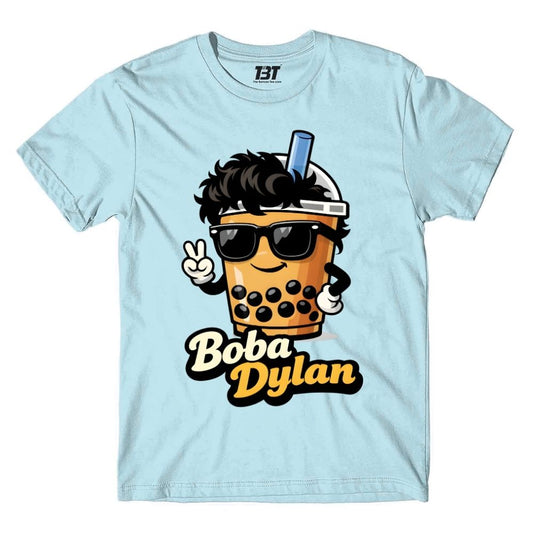 bob dylan boba dylan t-shirt music band buy online united states usa the banyan tee tbt men women girls boys unisex baby blue 