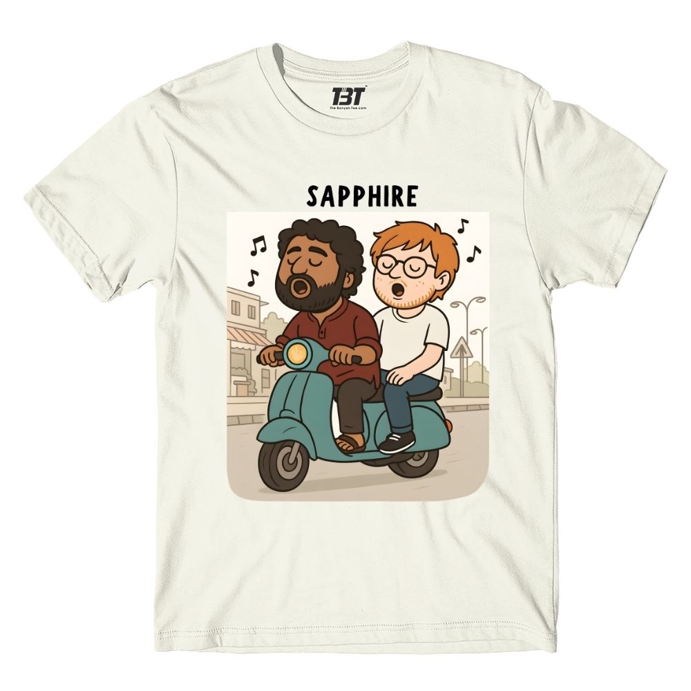 ed sheeran sapphire t-shirt music band buy online united states usa the banyan tee tbt men women girls boys unisex off white 