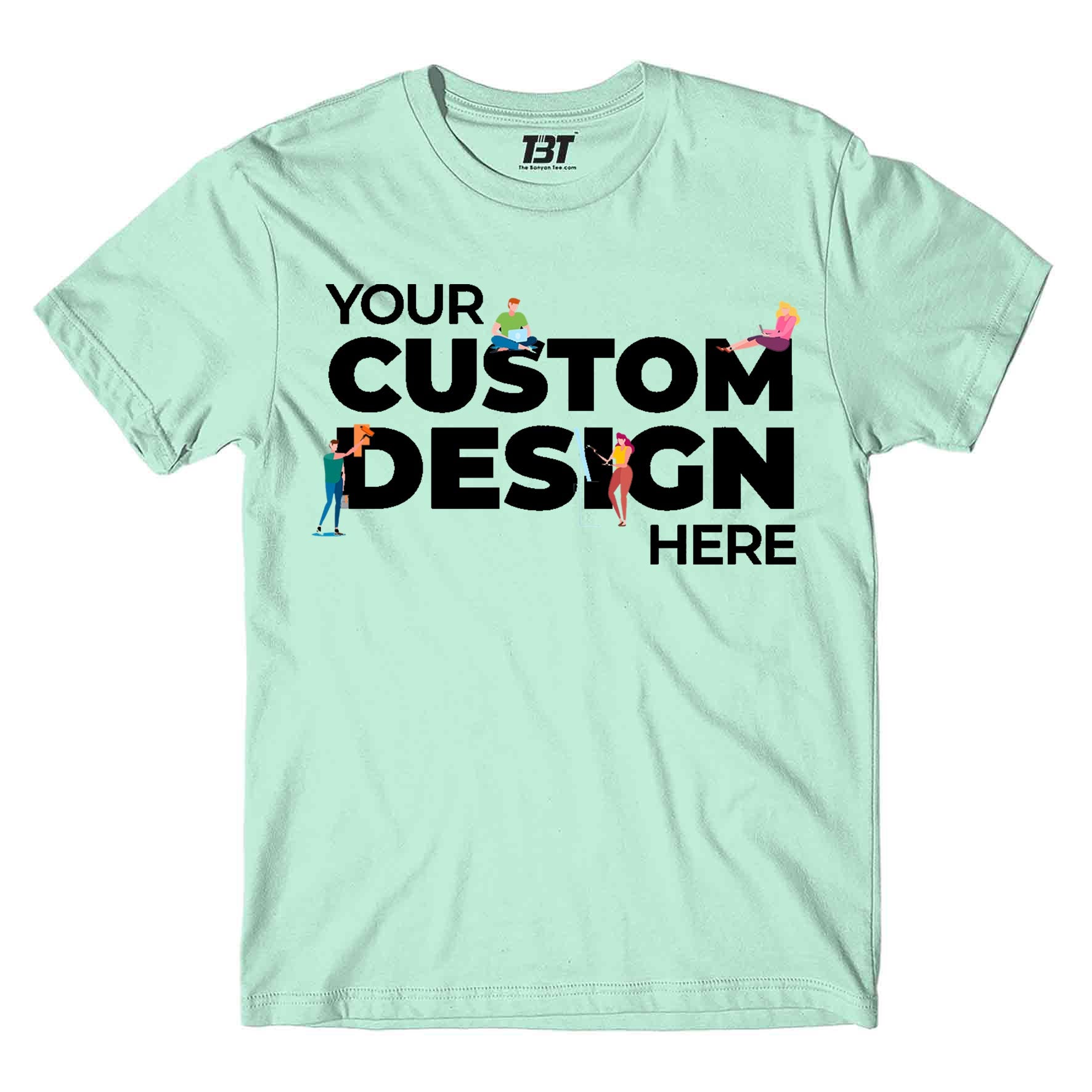 customized custom t-shirt shirt black the banyan tee your design here