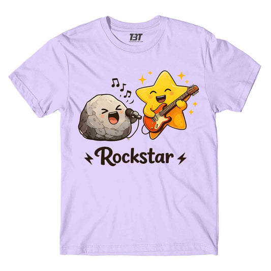 printed graphic rockstar t-shirt printed graphic stylish buy online united states usa the banyan tee tbt men women girls boys unisex lavender