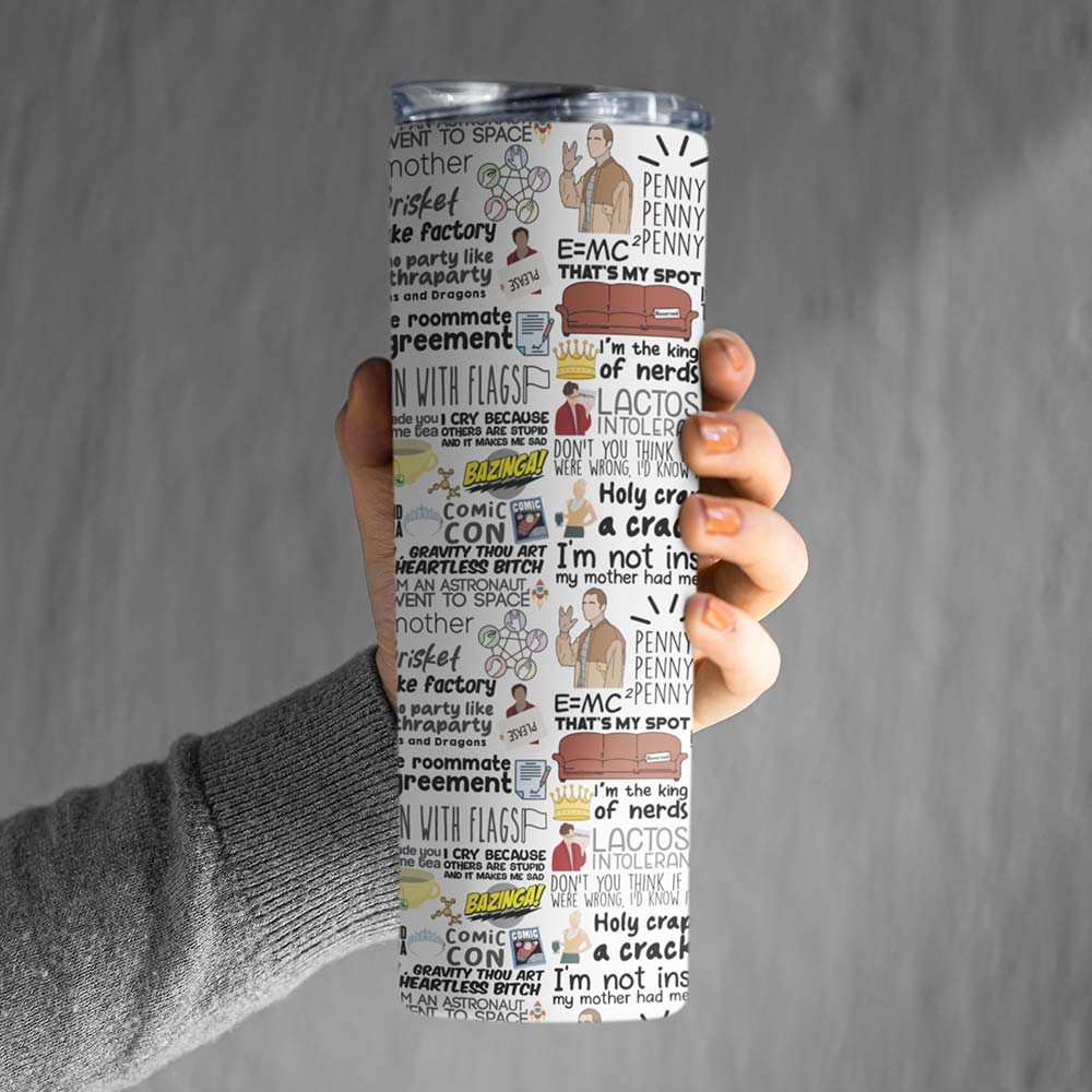 Tumbler - Bazinga Doodle