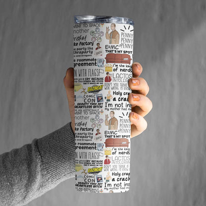 Tumbler - Bazinga Doodle